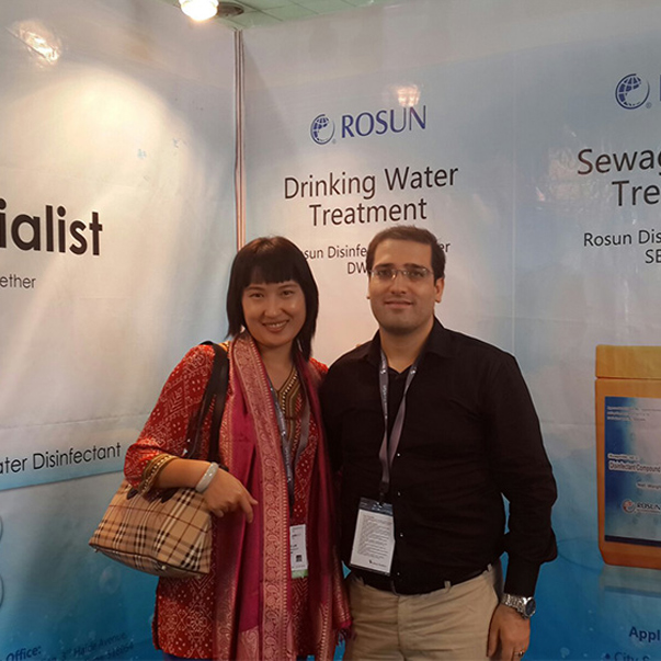 รอสันเข้าร่วม WaterTech อินเดีย 2014